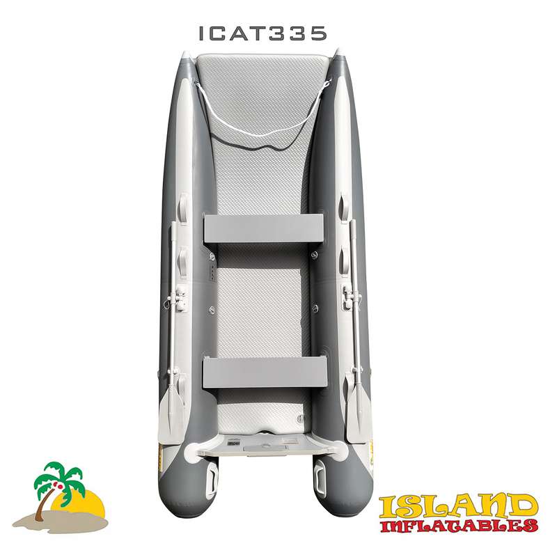 Island Inflatables icat 335 top view