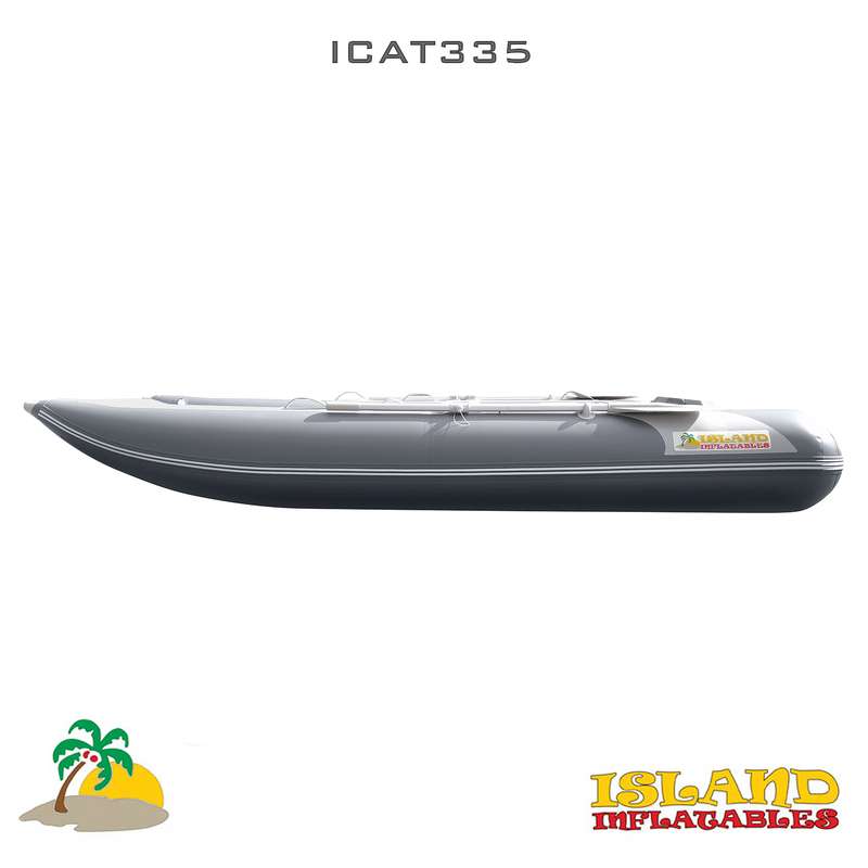 Island Inflatables icat 335 side view